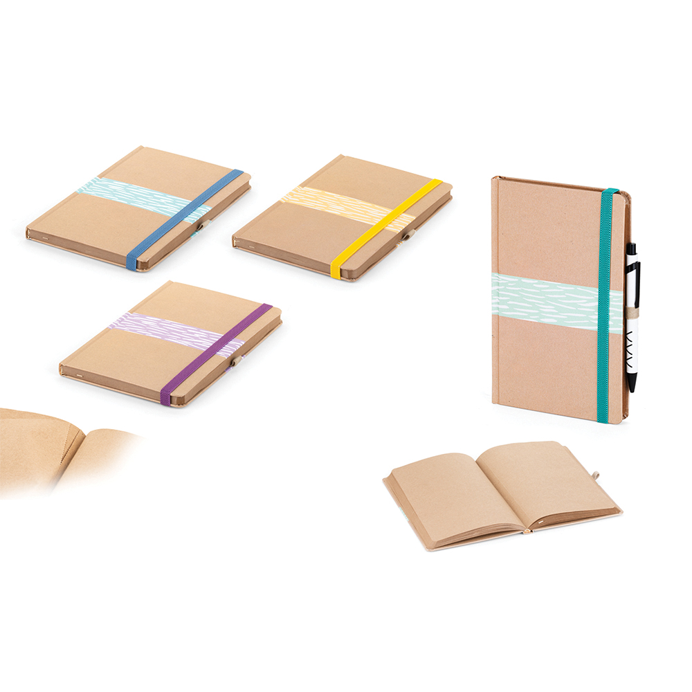 113  Kraft Sert Kapak Defter ( 13 x 21 cm )