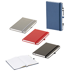 132 Su Geçirmez Termoderi Sert Kapak Defter ( 13 x 21 cm )